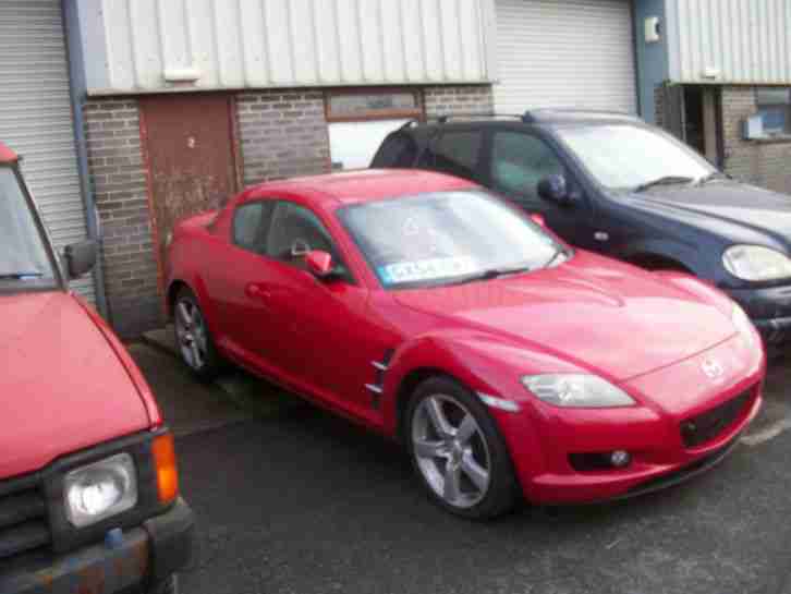 2004 Mazda RX 8 1.3 ( 190bhp ) breaking for spares parts dismantling