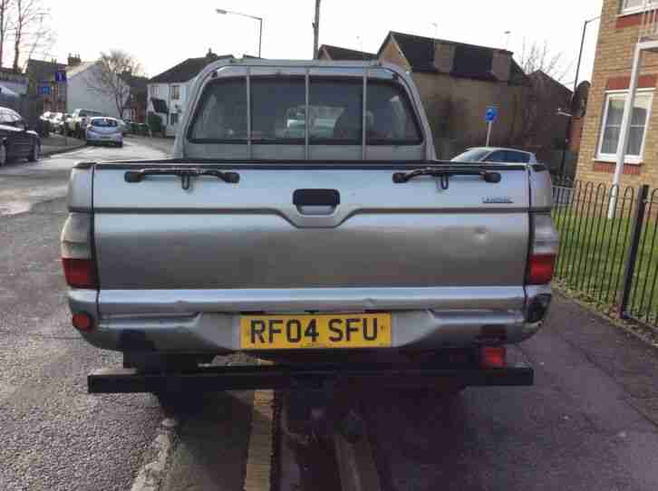 2004 Mitsubishi L200 2.5TD GL Pick Up 4WD Lots Of Hist Mot'd Drives Well NO VAT