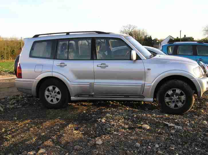Mitsubishi Shogun. Mitsubishi car from United Kingdom