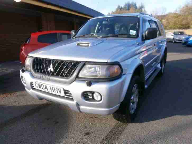 Mitsubishi Shogun. Mitsubishi car from United Kingdom