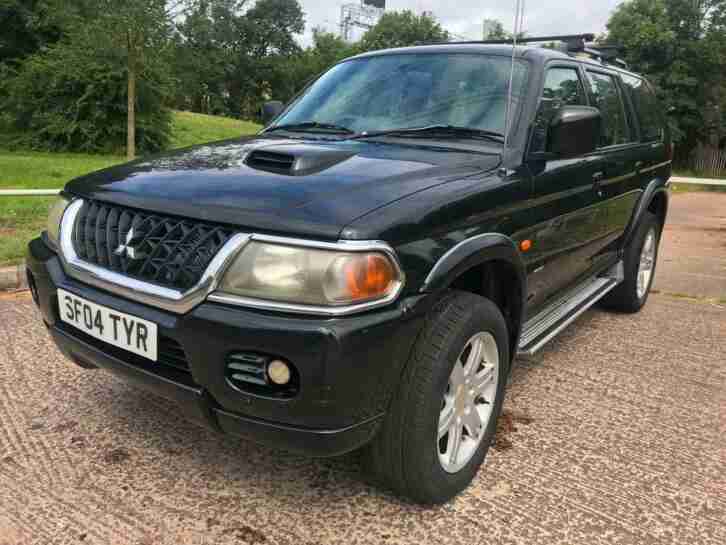 2004 Mitsubishi Shogun Sport 2.5TD Warrior Cheap 4X4 MANUAL low mileage BARGAIN