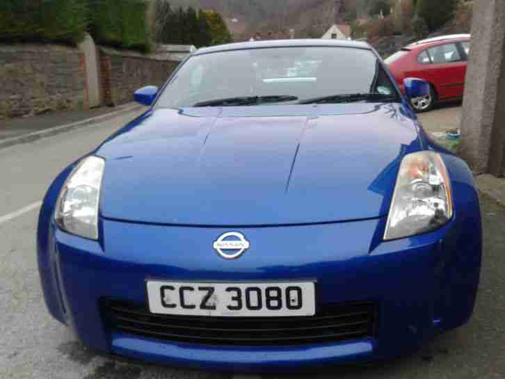 2004 NISSAN 350Z BLUE