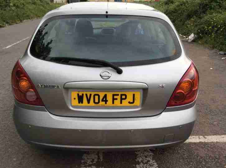 2004 NISSAN ALMERA SE 1.5 LOW MILEAGE