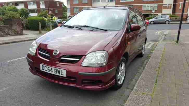 2004 NISSAN ALMERA TINO SE AUTO Estate / MPV,New MOT,Sold with 3 Month Warranty
