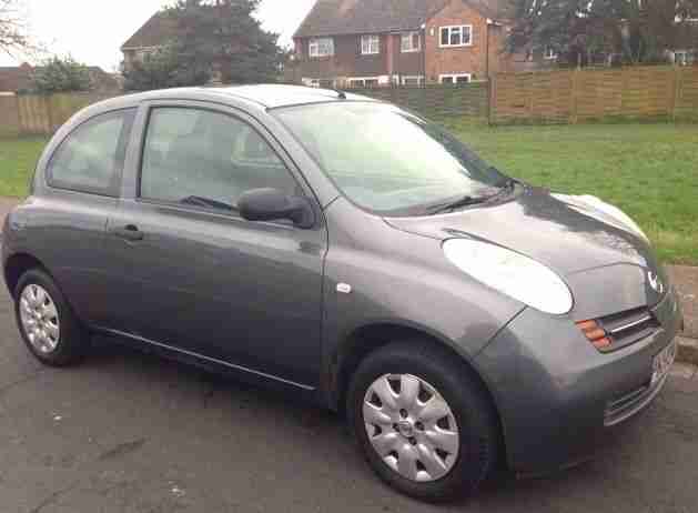 2004 MICRA S GREY long mot 1.2