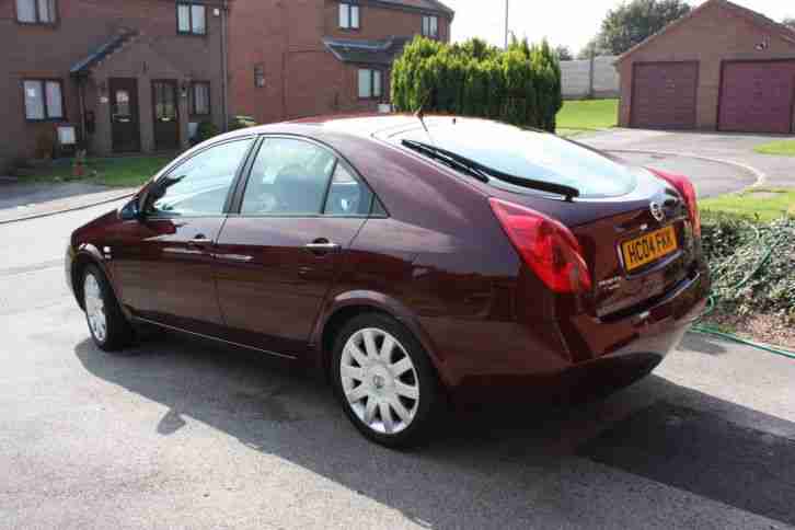 2004 NISSAN PRIMERA SVE TD RED