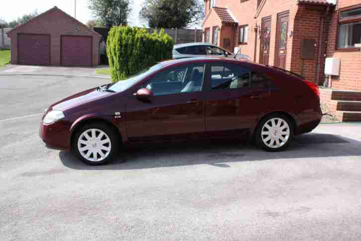 2004 NISSAN PRIMERA SVE TD RED