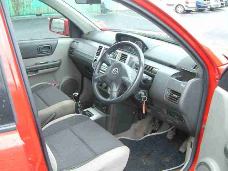 2004 NISSAN X-TRAIL SE DCI RED