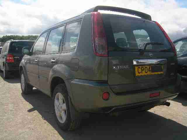 2004 NISSAN X-TRAIL SVE BLACK