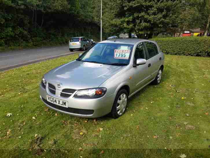 2004 Nissan Almera 1.5 SE 5dr A/C*full MOT*parking sensors*new clutch