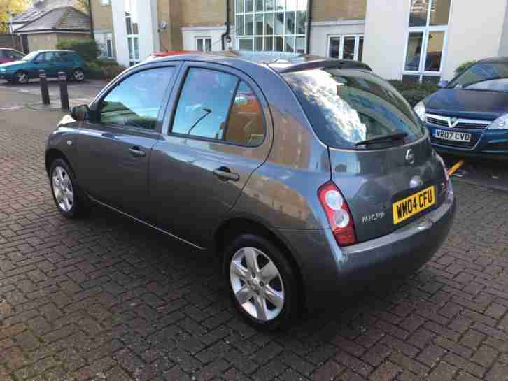 2004 Nissan Micra 1.2 SE + 11 Nissan Stamps and Long MOT 17/06/2017