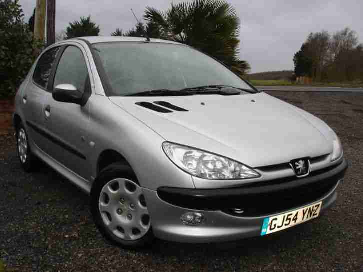 2004 PEUGEOT 206 1.4 ZEST,5 DOOR, Silver