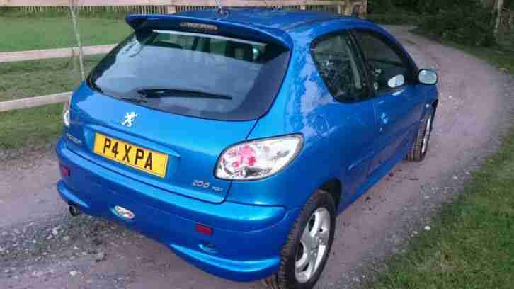 2004 PEUGEOT 206 1.6 XSI PRIVATE PLATE
