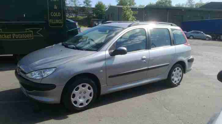 2004 PEUGEOT 206 SW S GREY EST