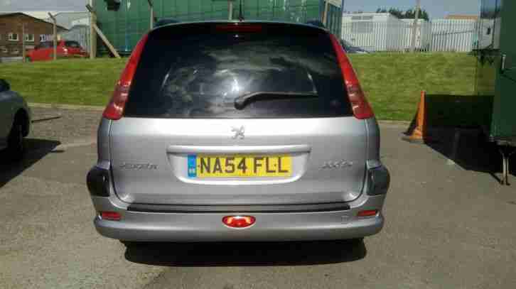 2004 PEUGEOT 206 SW S GREY EST