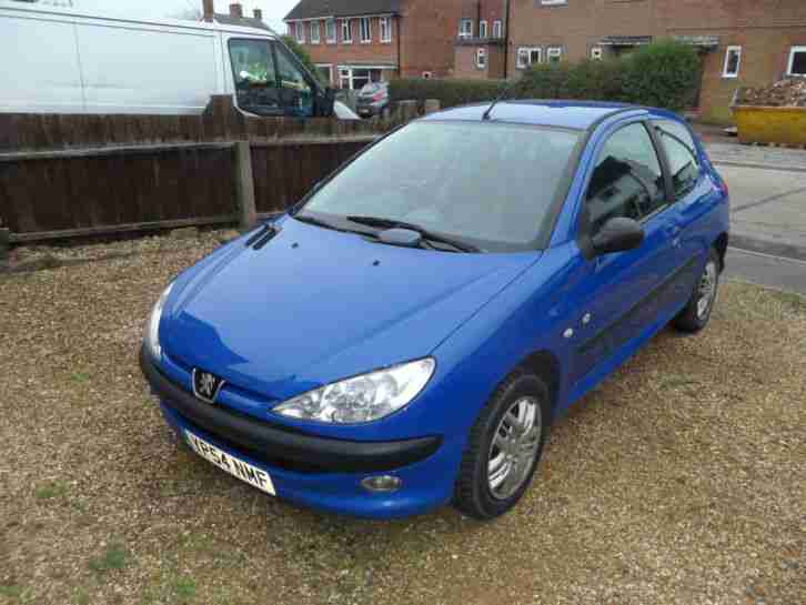 2004 PEUGEOT 206 ZEST 1.1 BLUE