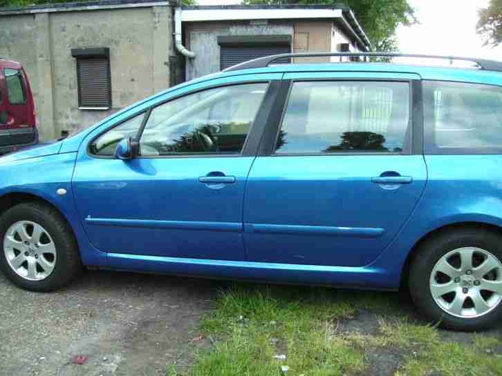 2004 PEUGEOT 307 S HDI 90 ESTATE BLUE DIESEL