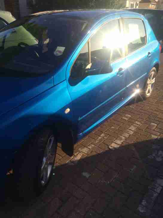 2004 PEUGEOT 307 S HDI BLUE