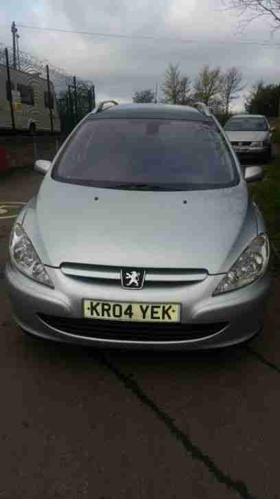 2004 PEUGEOT 307 SW SE HDI SILVER