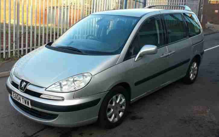 2004 PEUGEOT 807 EXECUTIVE HDI SILVER SAME AS CITROEN C8 FIAT ULYSSE