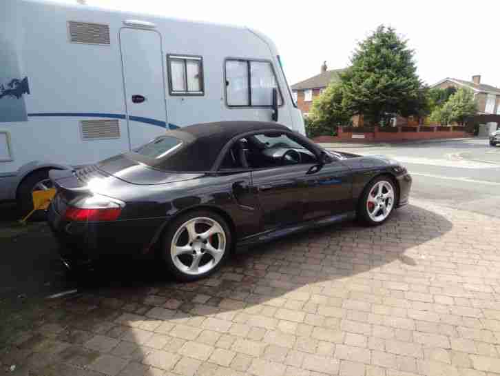 2004 PORSCHE 911 TURBO 996 3.6 TURBO CONVERTIBLE TIPTONIC S Black