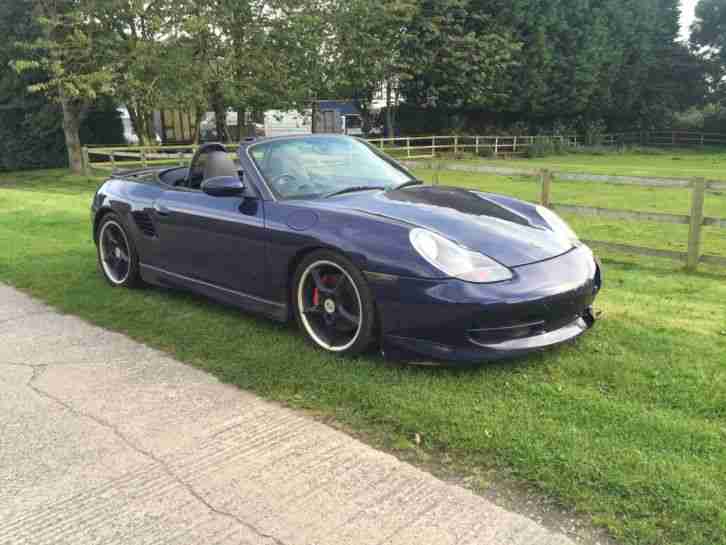 2004 PORSCHE BOXSTER 3.2S RARE GT3 AERO KIT 2 OWNERS CAT C PX