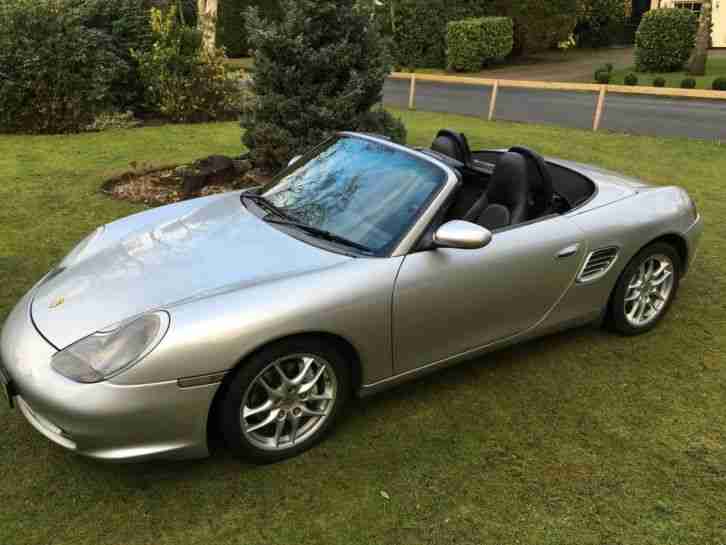 2004 BOXSTER 986 2.7 SILVER LAST