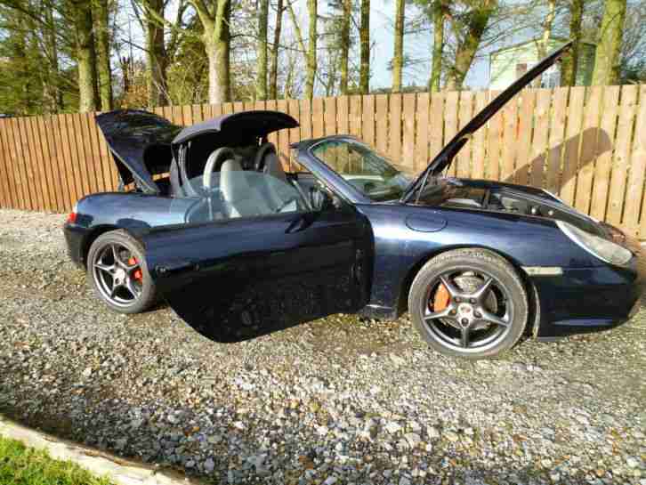 2004 PORSCHE BOXSTER S 3.2 260 LAPIS BLUE. FACELIFT MODEL... 6 SPEED MANUEL