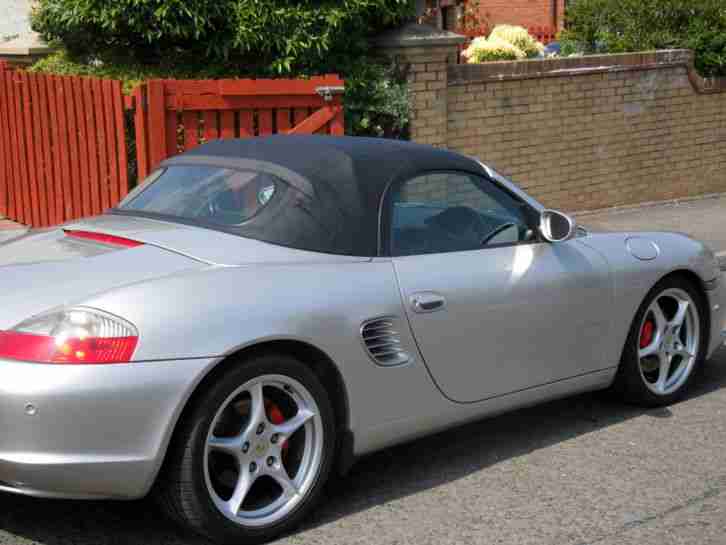 2004 PORSCHE BOXSTER S SILVER