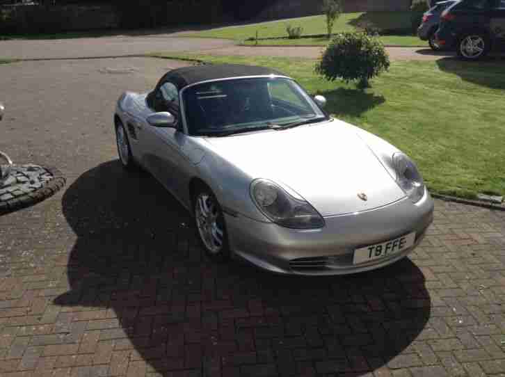2004 BOXSTER SILVER WITH HARD TOP