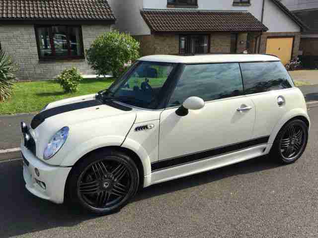 2004 Pepper White Cooper S JCW Upgrade low mileage