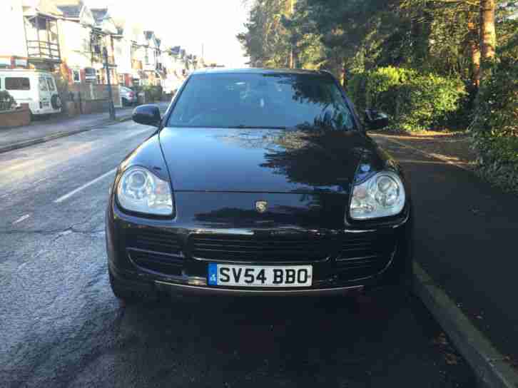 2004 Porsche Cayenne 4.5 Tiptronic auto S Black On Black