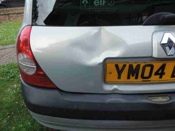 2004 RENAULT CLIO 1.2 EXTREME 3 16V SILVER PETROL DOOR HATCHBACK VEHICLE CAR 05