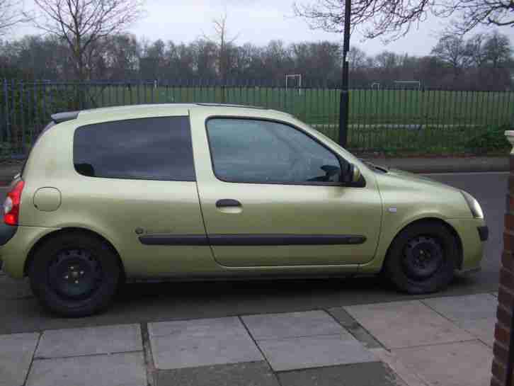 2004 RENAULT CLIO DYN BILLABONG DCI 80 GREEN