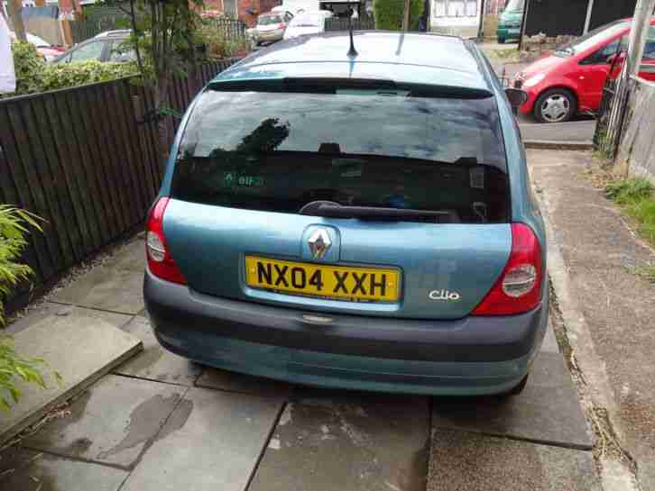 2004 RENAULT CLIO DYNAMIQUE 16V BLUE