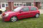 2004 CLIO DYNAMIQUE 16V RED 1100cc