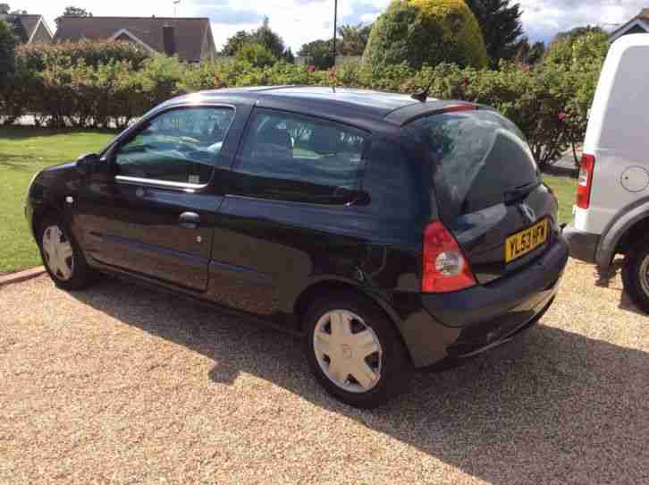 2004 CLIO EXPRESSION 16V AUTO BLACK