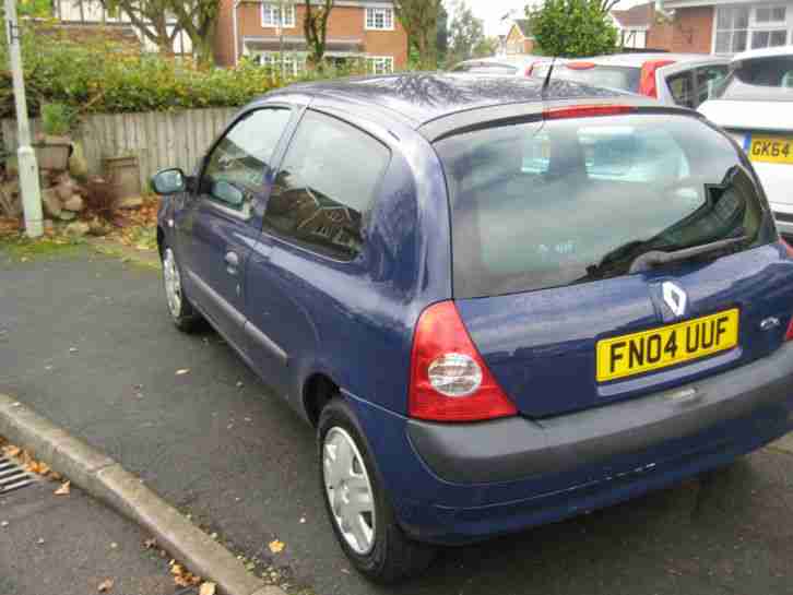2004 RENAULT CLIO EXPRESSION 16V AUTO BLUE