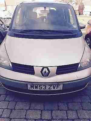 2004 RENAULT ESPACE EXPRESSION TURBO A GREEN