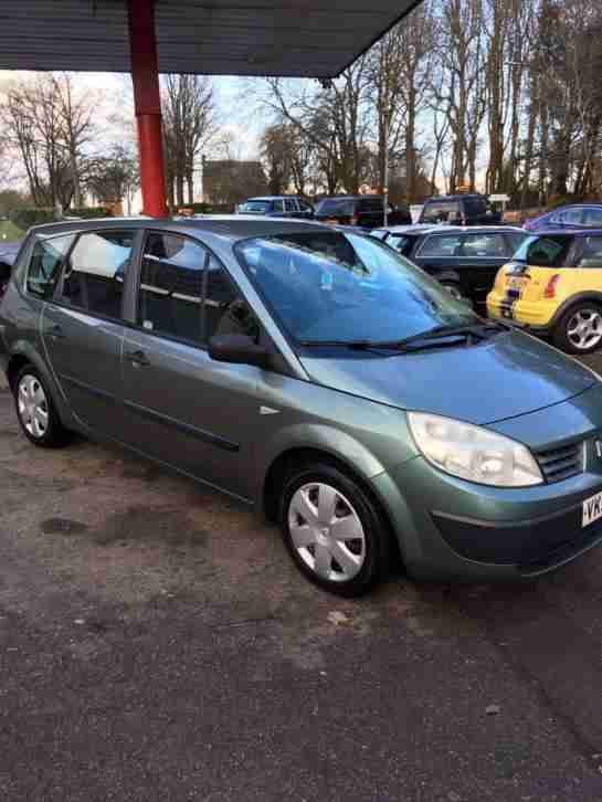 2004 RENAULT GRAND SCENIC AUT IQUE 16V GREEN