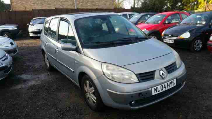 2004 RENAULT GRND SCENIC DYNAMIQUE SPARES OR REPAIRS