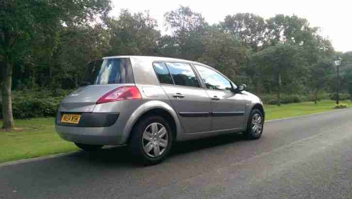 Renault MEGANE. Renault car from United Kingdom
