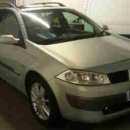 2004 RENAULT MEGANE PRIVILEGE DCI 120 SILVER