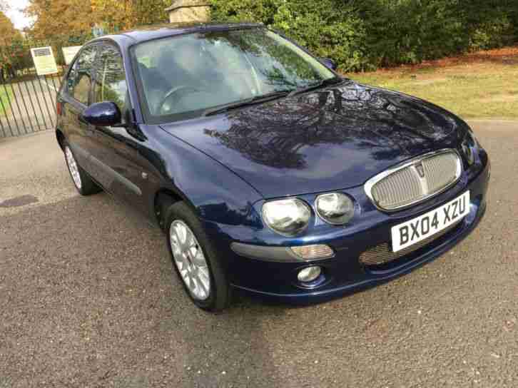 2004 ROVER 25 1.6 iXL 5 DOOR HATCHBACK BLUE IMMACULATE CONNDITION 480000MILES