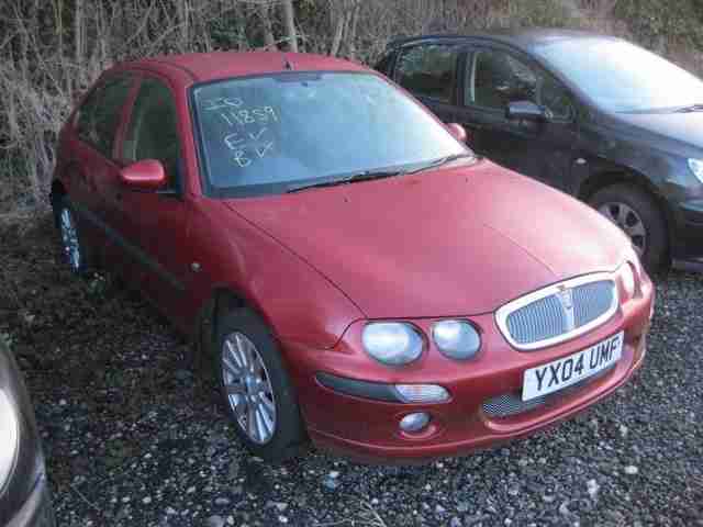 2004 ROVER 25 IMPRESSION S3 RED
