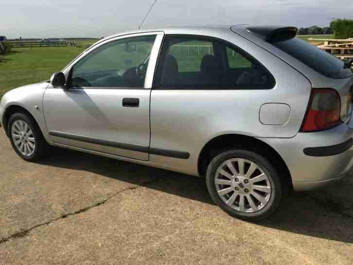2004 ROVER 25 IMPRESSION S3 SILVER / 12 MONTHS MOT