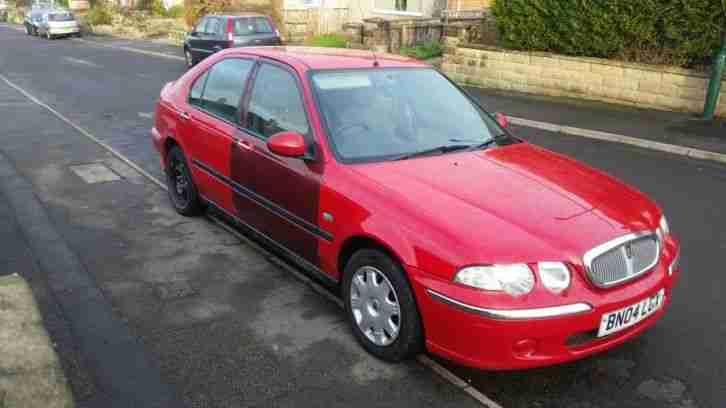 2004 ROVER 45 IL TURBO DIESEL RED WITH DUAL CONTROLS (IDEAL LEARNER CAR)