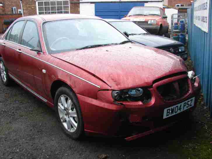 2004 ROVER 75 CONNOISSEUR CDTI RED SPARE/REPAIR M.O.T JULY 2017