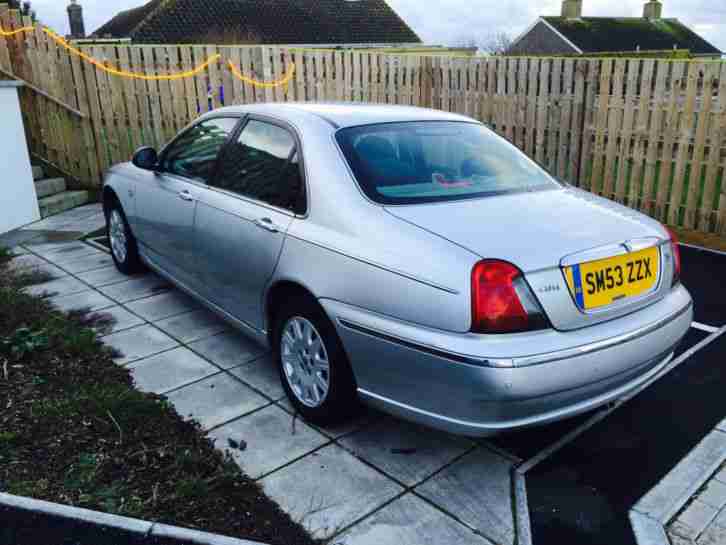 2004 ROVER 75 CONNOISSEUR NOT CDT BUT RANGE TOPPING CDTI SILVER BMW DIESEL