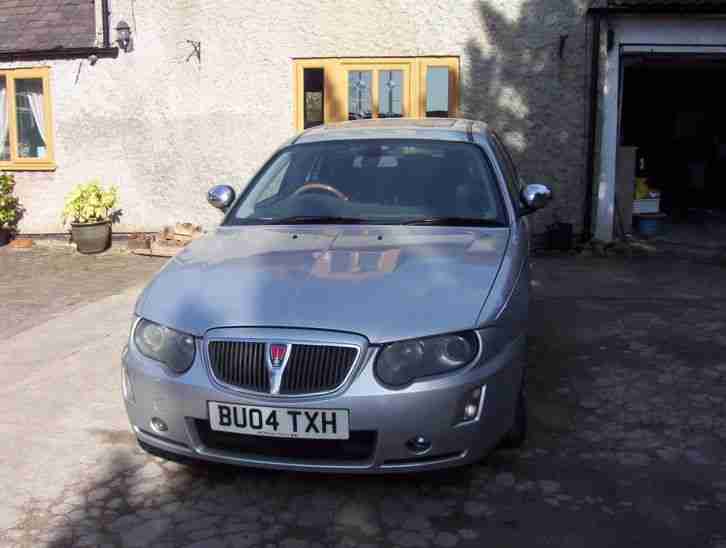 2004 ROVER 75 CONNOISSEUR SE CDT AUTO SILVER